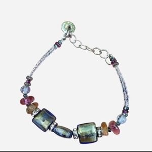Antica Murrina‎  Italian vintage Glass Bead Bracelet